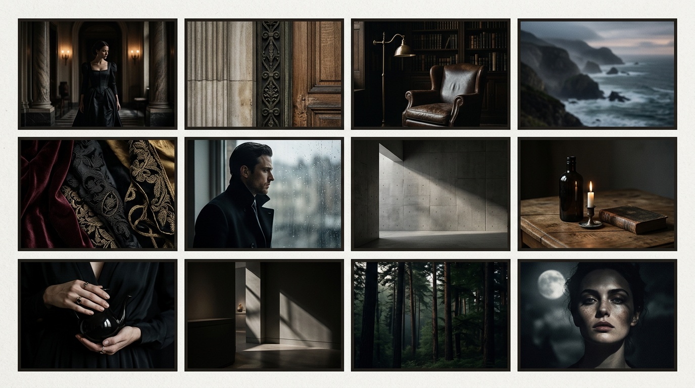 Moodboards في Kolbo — إدارة التوجيه البصري لمشاريع AI